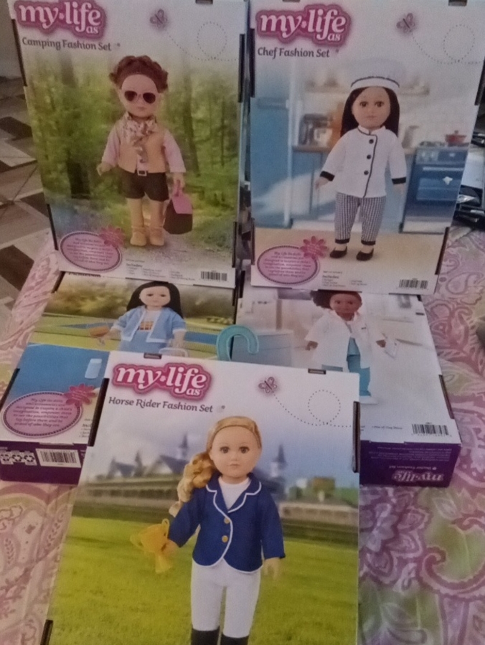 Horse Rider Fashion Set - Camping ,Chef, Doctor & Pickelball